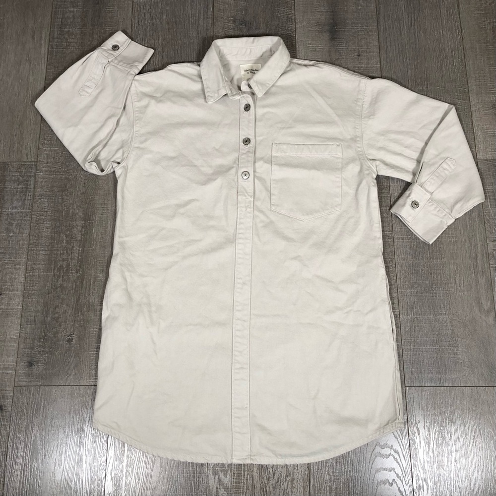 ABERCROMBIE & FITCH Women’s Share Dress With Pockets Size LP
